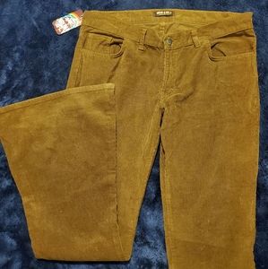 🌈VINTAGE🌈 Brown curdoroy bell bottom pants